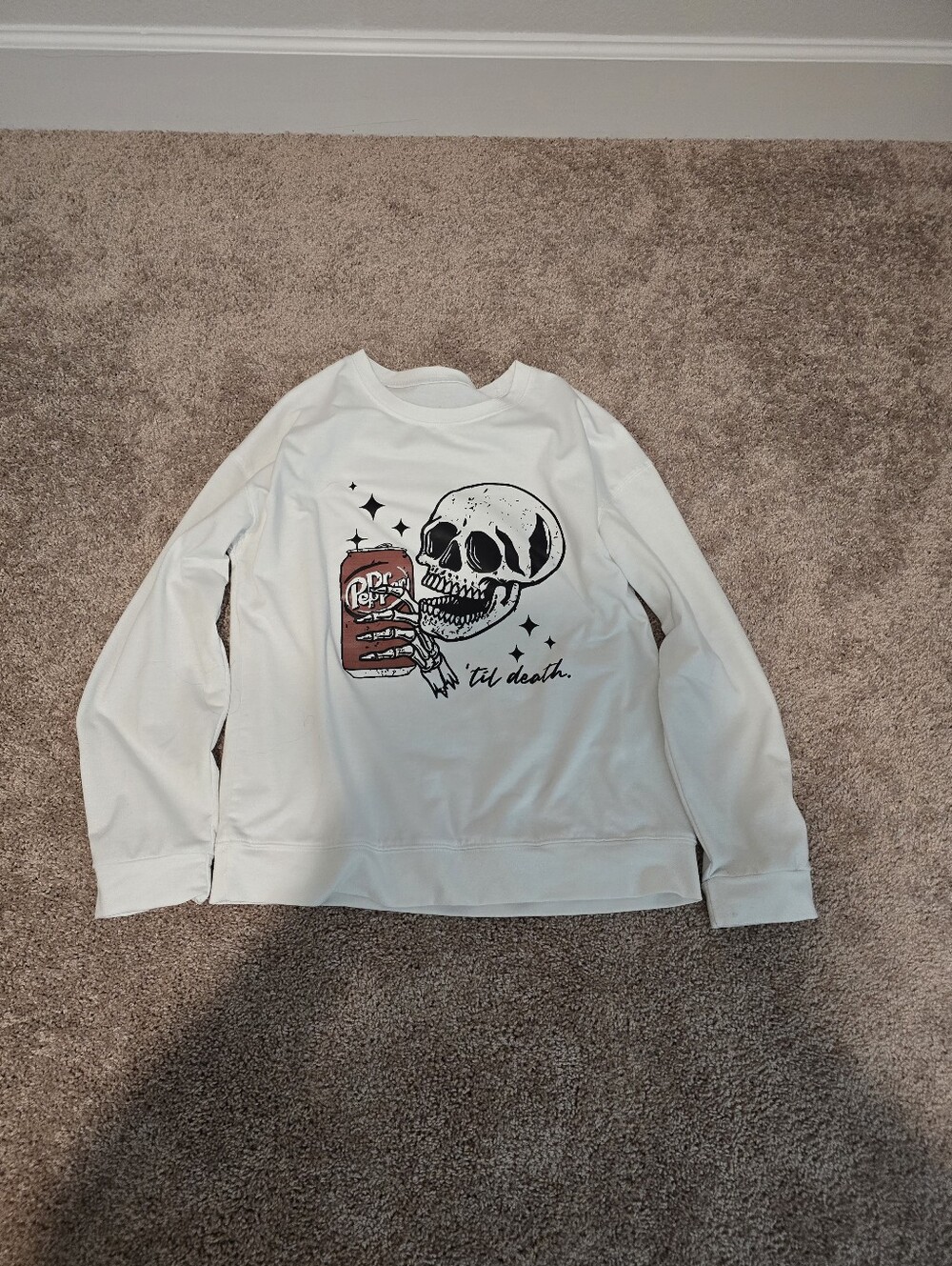 Dr Pepper Til Death Sweatshirt Large